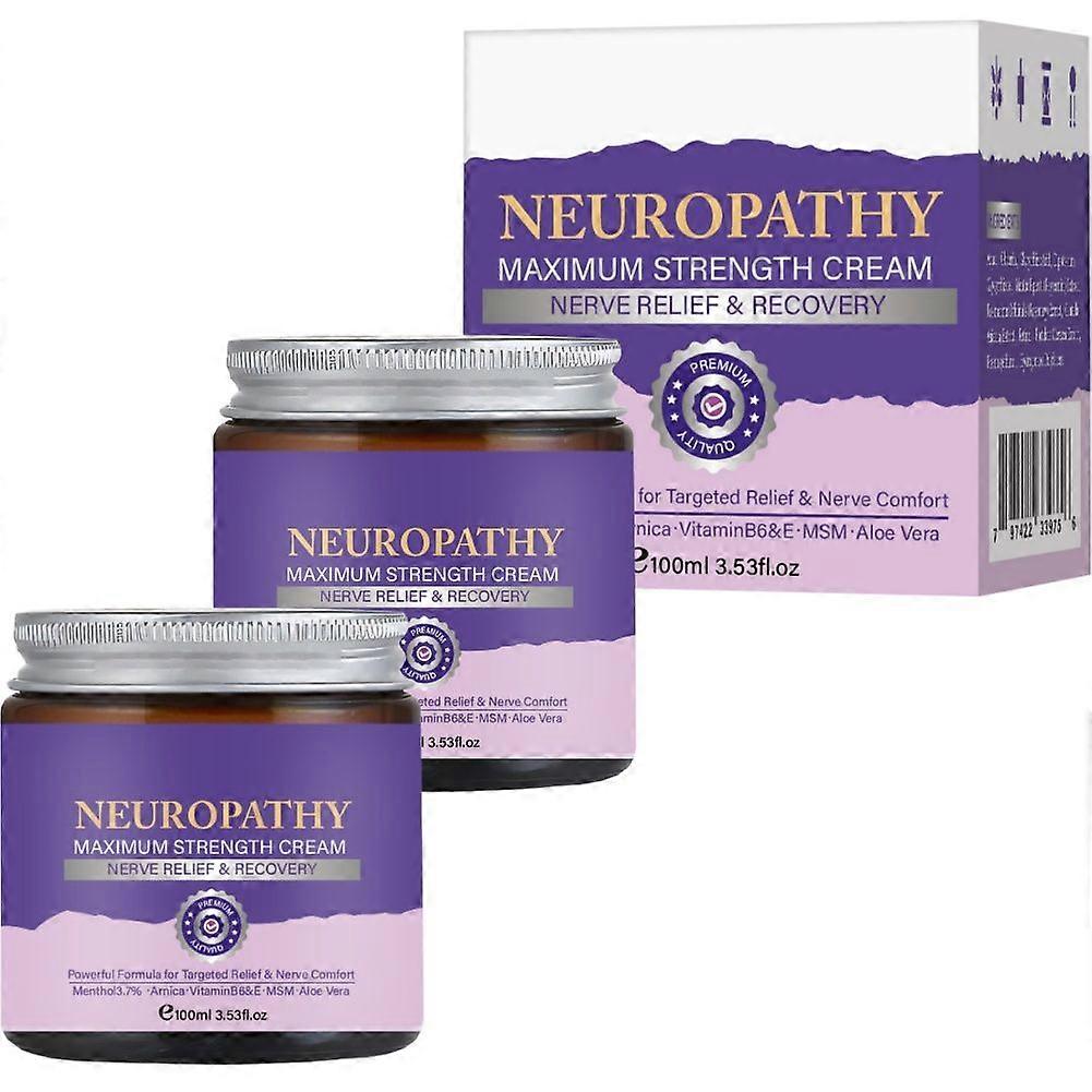 Neuropathy Nerve Relief Cream-Maximum Strength Cream For Foot, Hands, Leg
