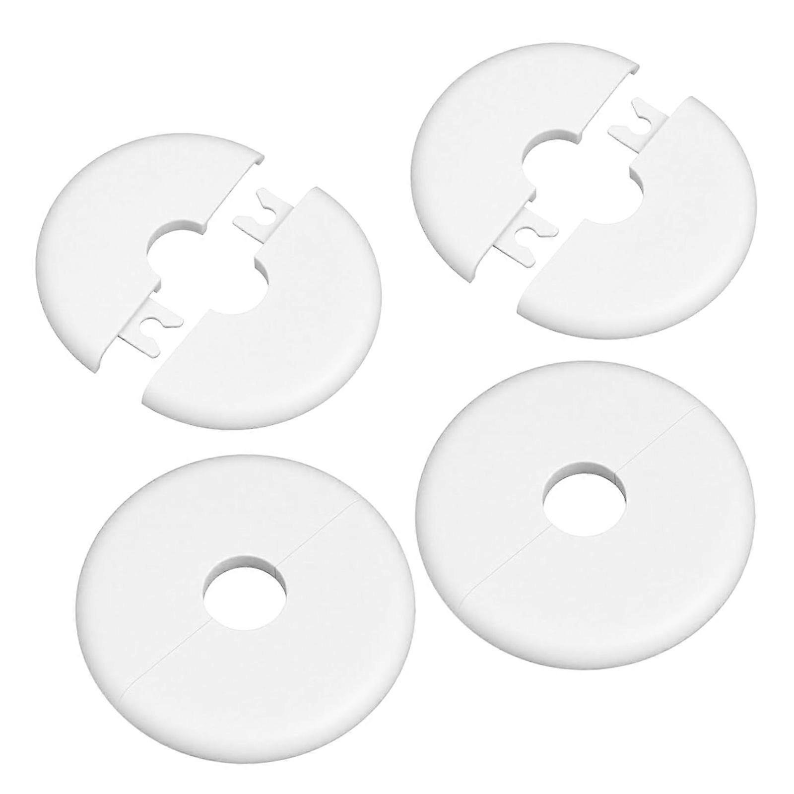Multiple Purpose Wall Protector Caps Plastic Attaches Design with Strong Adhesive Conceals Pipe Holes Effectively for Home Multicolor