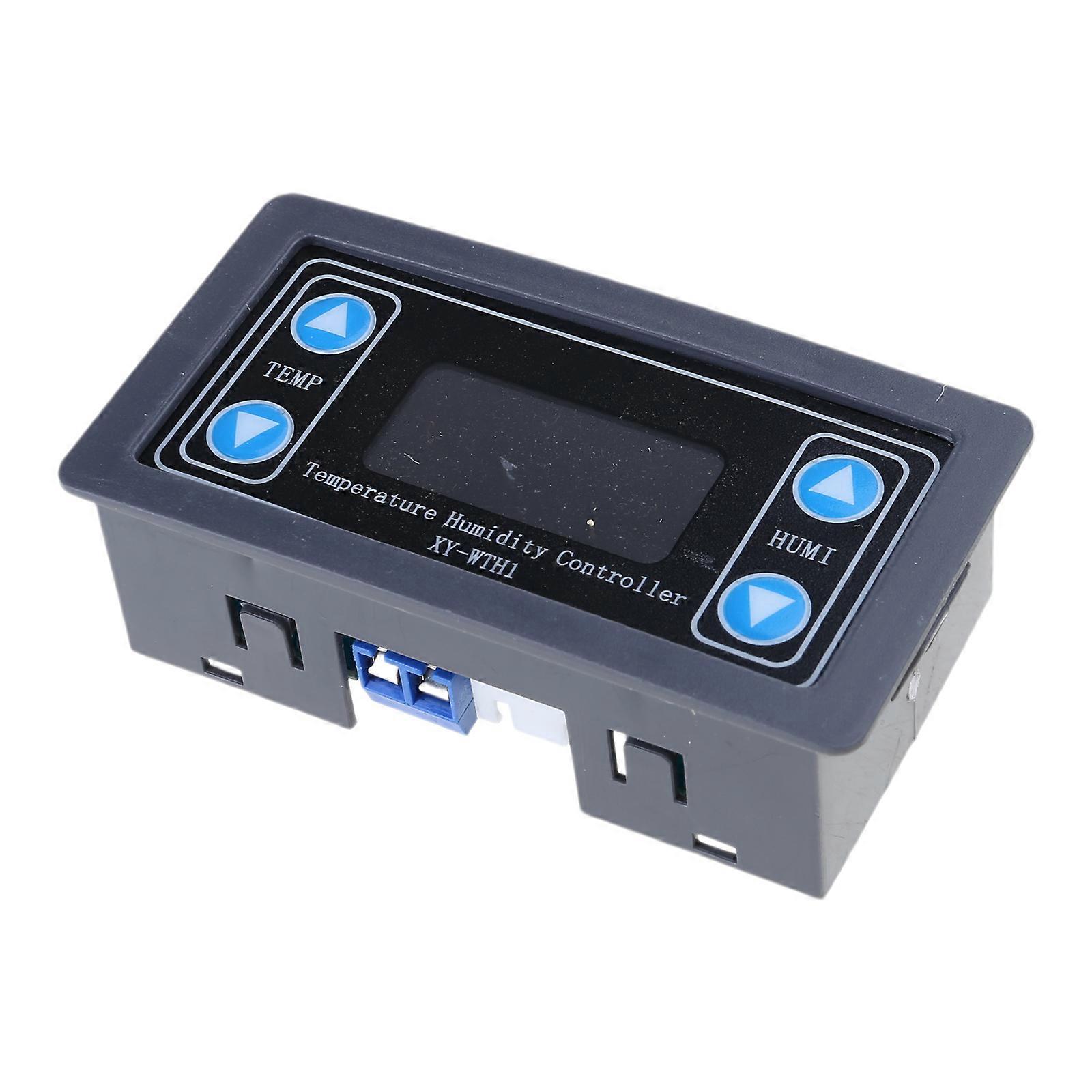 XY-WTH1 Thermostat Temperature Humidity Control Thermometers Hygrometer Controller Module LED Display Double Output Multicolor