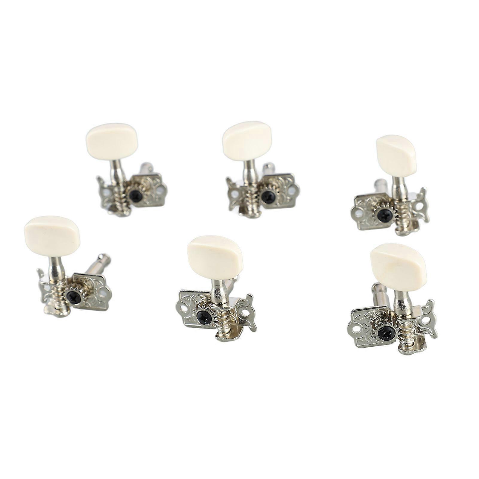 6Pcs Guitar Locking Tuner Sealed Machine Head Tuner Guitar String Tuning Peg Key Accessory