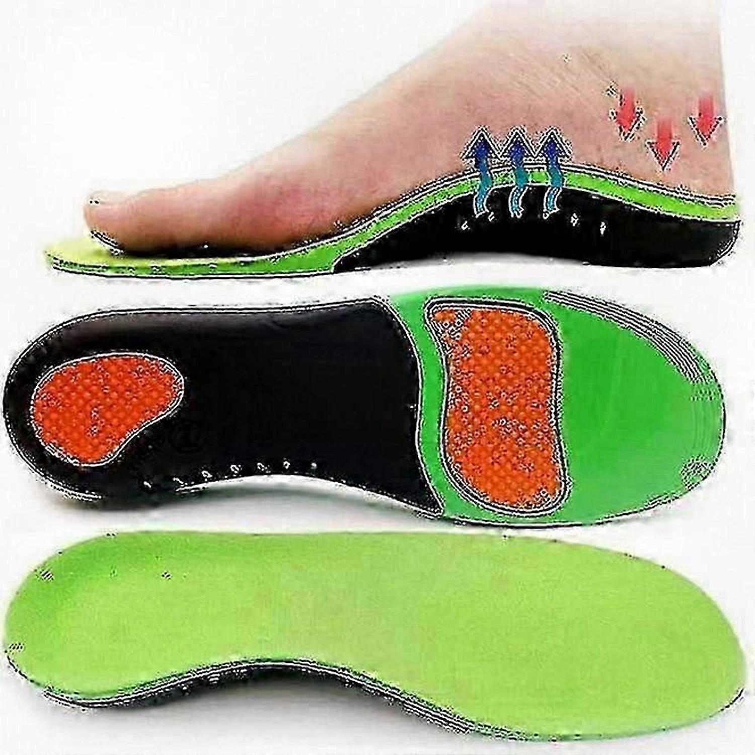 Orthotic Inserts for Heel Pain Relief and Arch Support - Full Length Insoles for Plantar Fasciitis Treatment