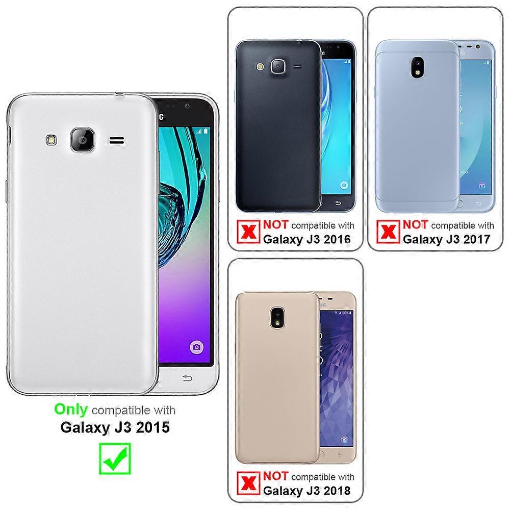 Θήκη Samsung Galaxy J1 2016 - Προστατευτική θήκη με υποδοχές κάρτας και λειτουργία βάσης