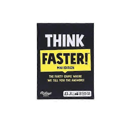Think Faster by Ridleys Games Game Book