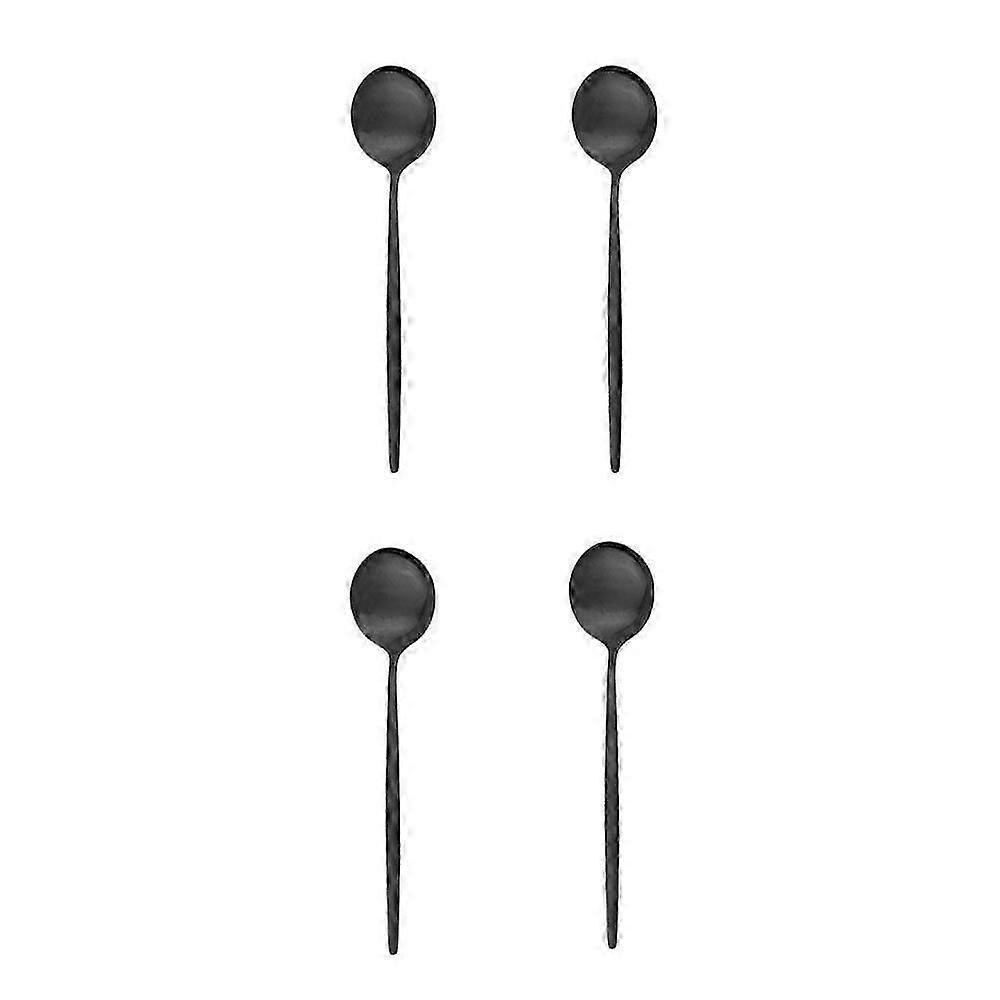 Tea Spoon Cutlery Stainless Steel Coffee Spoon Silverware Small Stirring Spoon