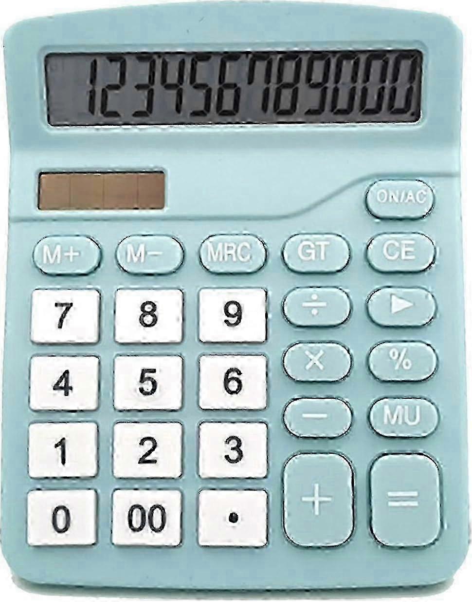 Color 12-Digit Solar Scientific Calculator Financial Office Computer Calculators Large Display Offic