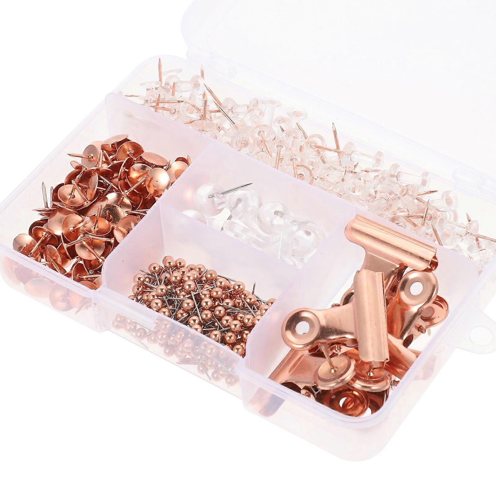 2 Sets of Long Tail Clips Office Binder Clips Practical Document Clips File Organizing Paper Clips