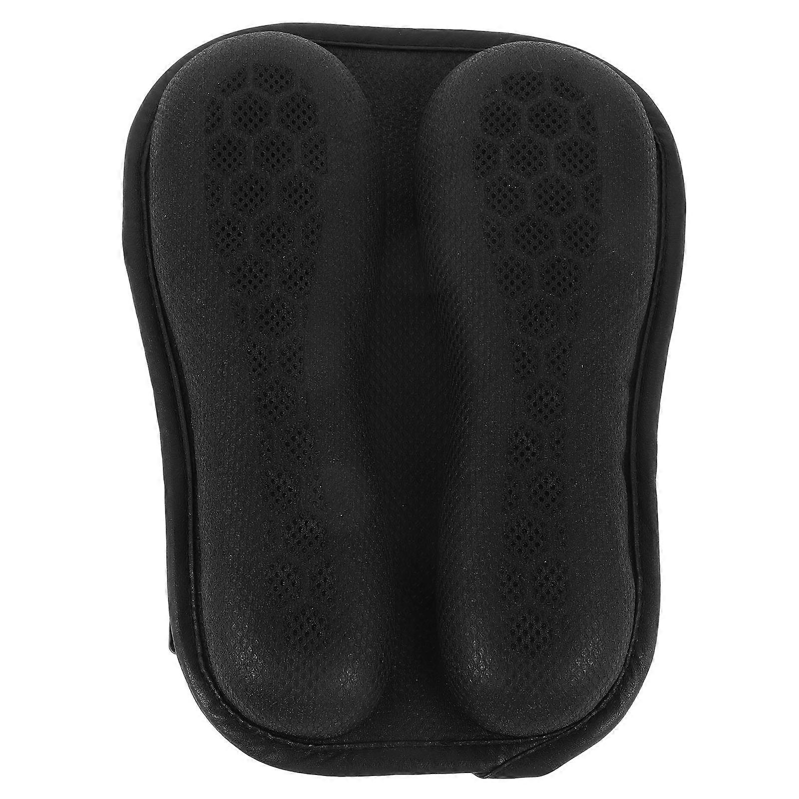 Honeycomb 3D Motorcycle Seat Padding For Adults In Black Designed For Optimal Comfort During Riding Experience Featuring Pressure Distribution 1Pack
