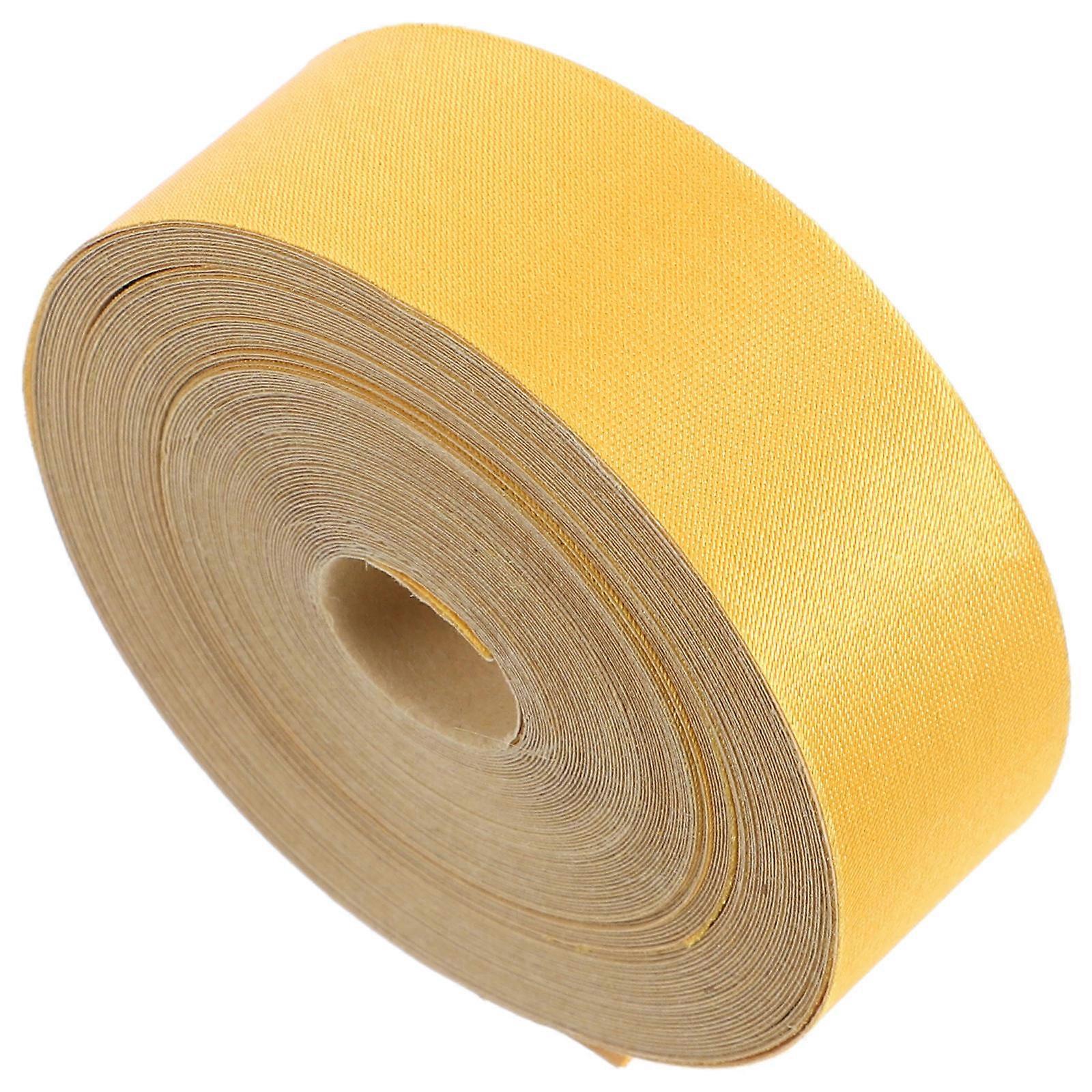 1 Roll Lampshade Cloth Edging Strips for Lampshade Self Adhesive Golden