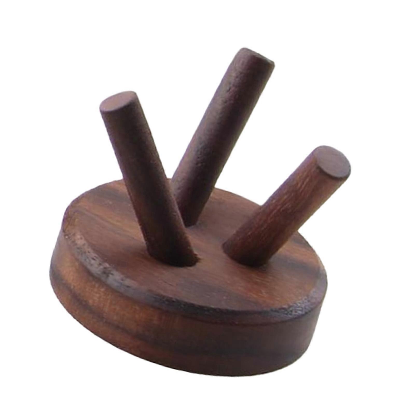 Multipurpose Crystal Ball Holder Wooden Display Rack Stand For Baseball Softball Awards Compacts Design Easy Assembly Multicolor