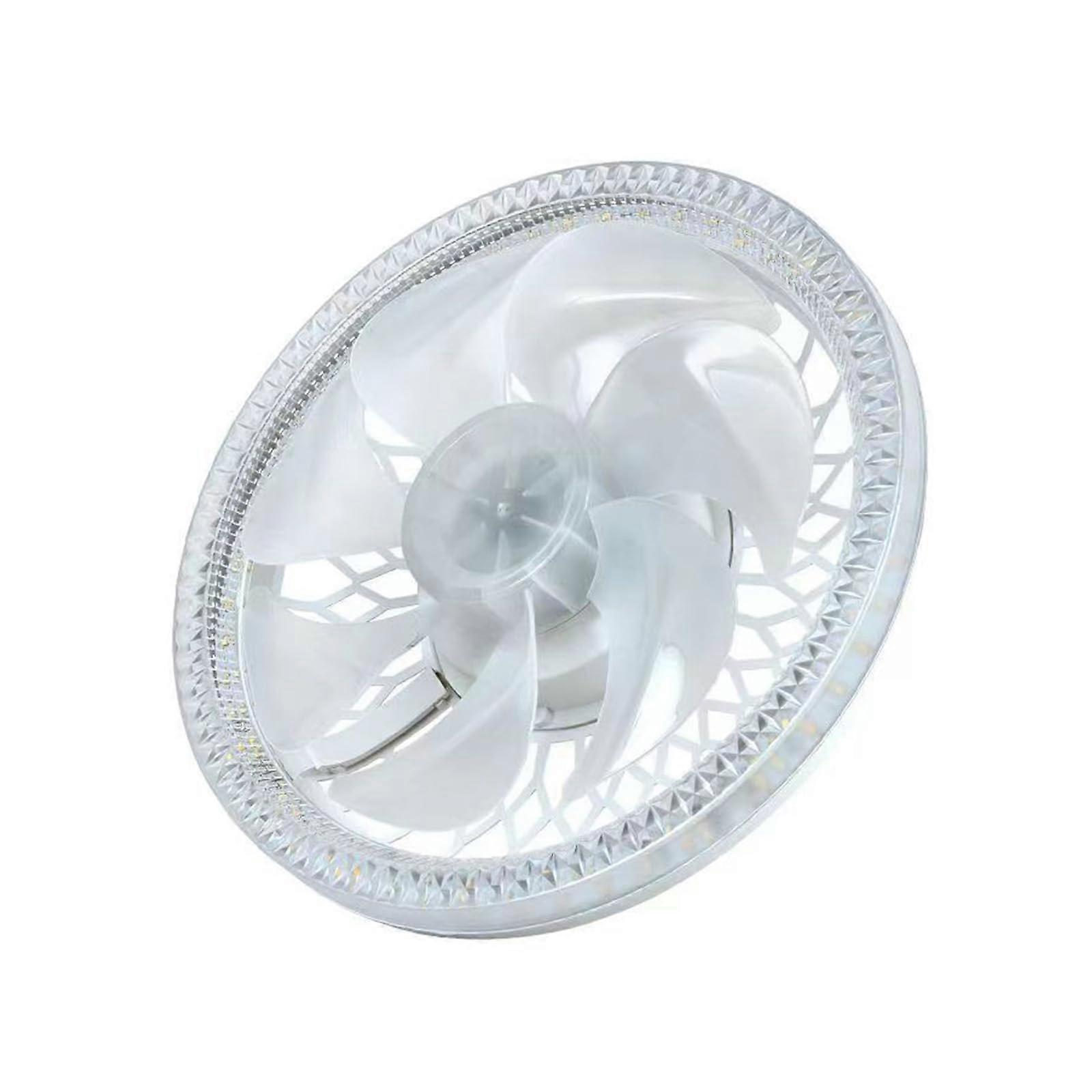 Ceiling Fan Light E27 Socket 45W Energy Efficient Remote Control Lamp for Home Air Circulation and Illumination