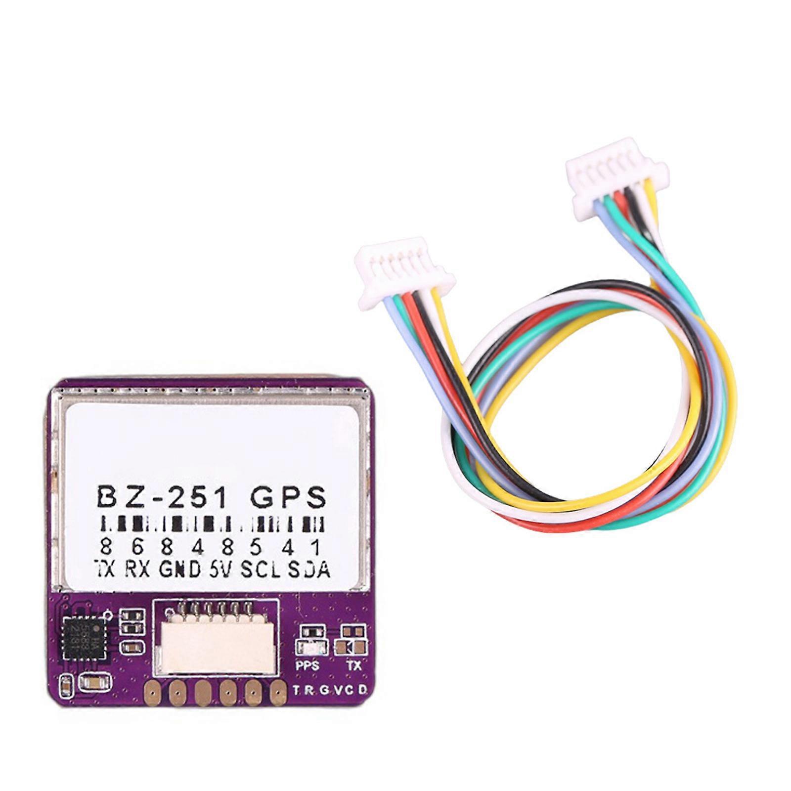 Precision Flight Navigation Positioning Module With/no Integrated Compass +Cable for F4 F7 H7 Drone Flight Controllers Multicolor