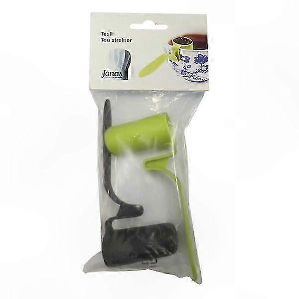 Plastic Tea Strainer 2-Pack Multicolor Design for Easy Brewing