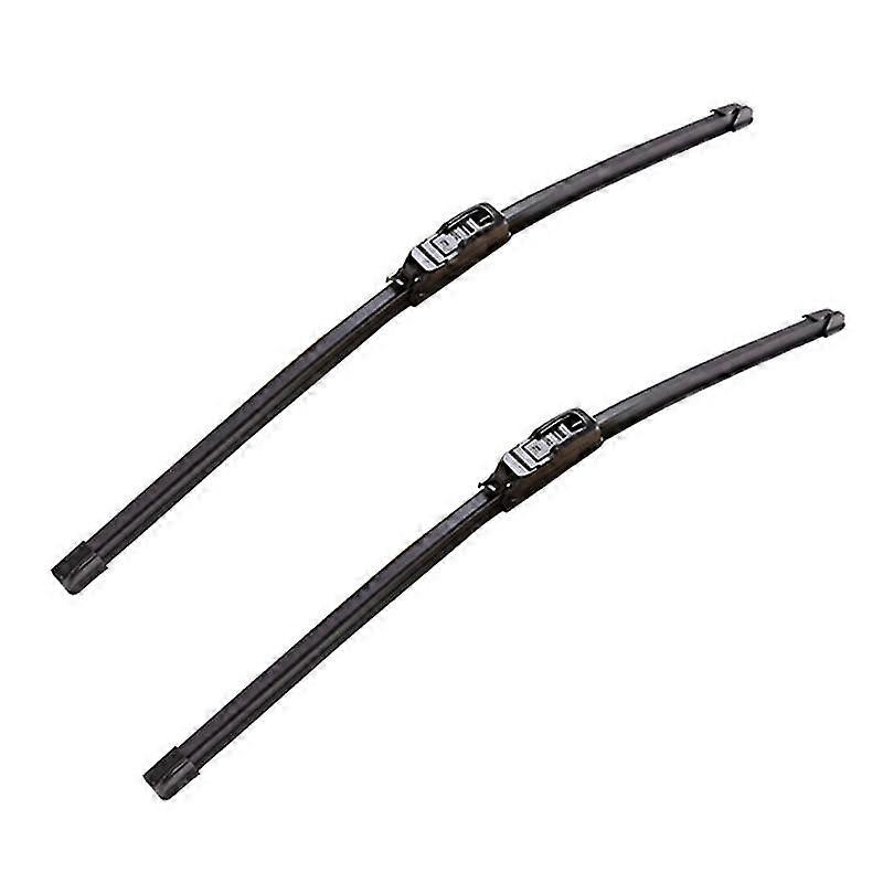 2Pcs Durable Car Wiper Blade Frameless Rubber Windshield Wipers Replacement