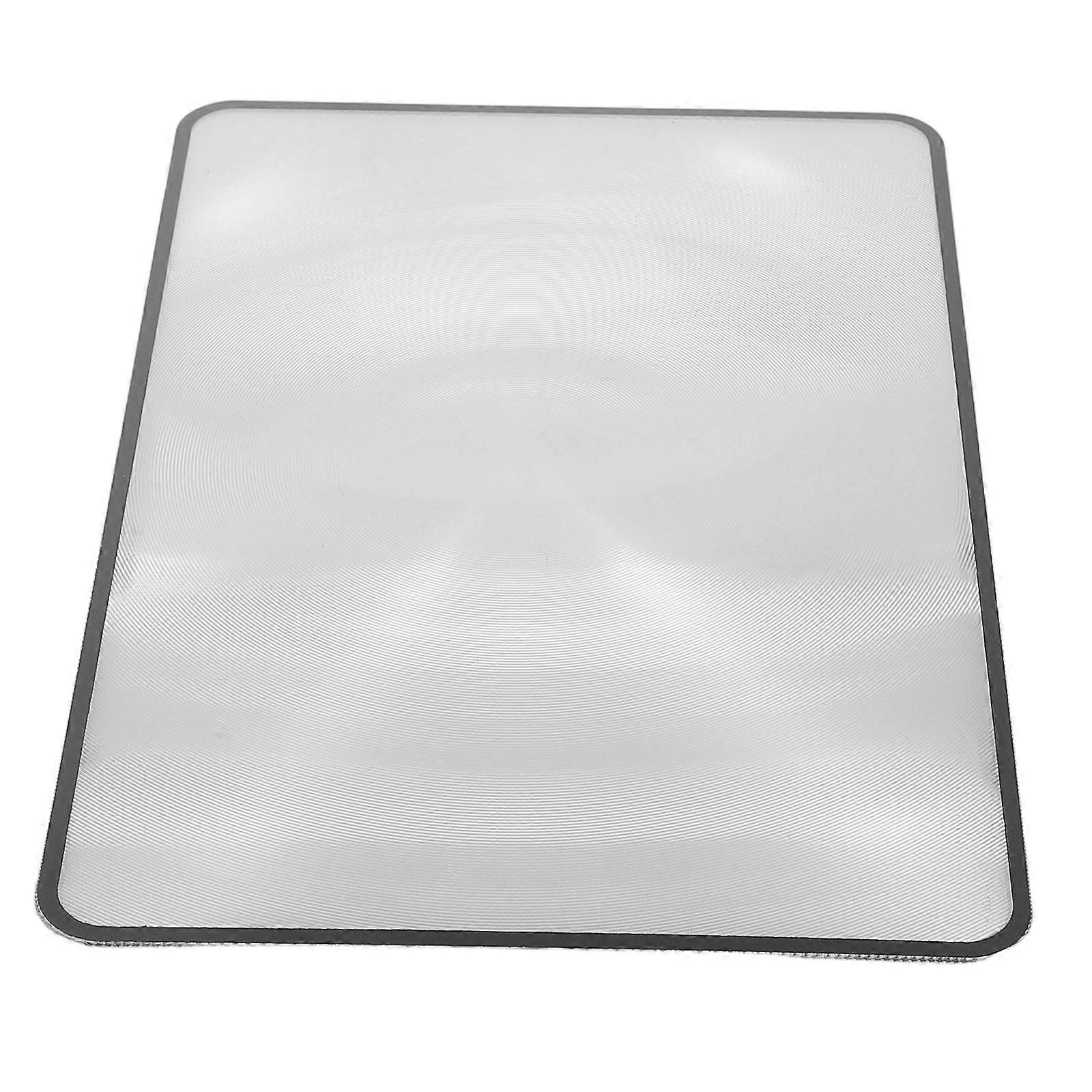 Transparent PVC Magnifying Bookmark for Books with Magnifier Function