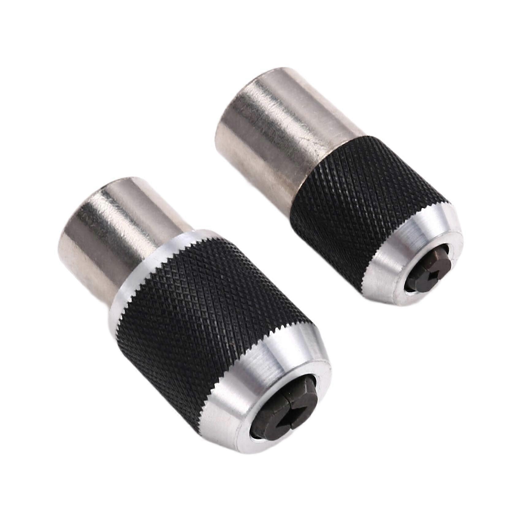 Adjustable Tap Socket Set Adapters 1/2,1/8 Drive 3/8 Tap Sleeve Extraction Holder Threading Tool 2Pcs