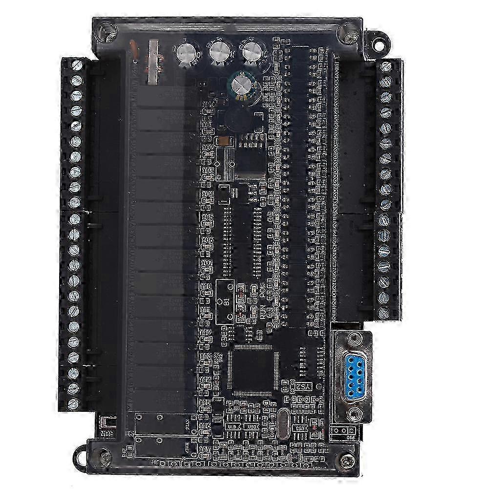 Industriële besturingskaart PLC programmeerbare logische controller ondersteunt 485 CAN 3U 30MR met basis en behuizing 25-26