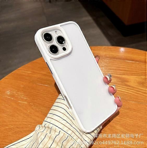 Case for iPhone 17 White Skin-Feel Matte