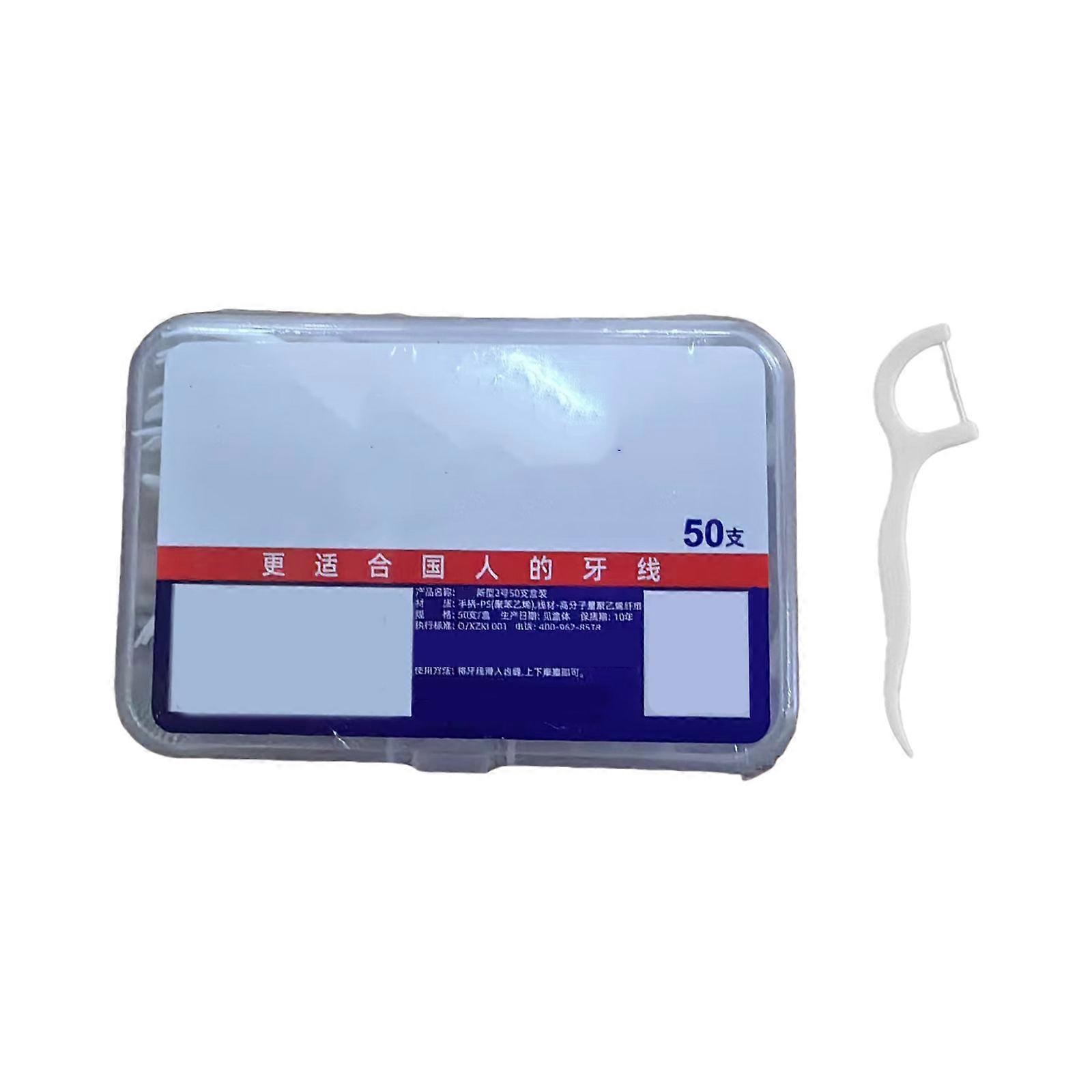 Quick Release Dental Floss Pick Storage Box Convenient Access Hygienic Transparent Case Flosser Dispenser  4