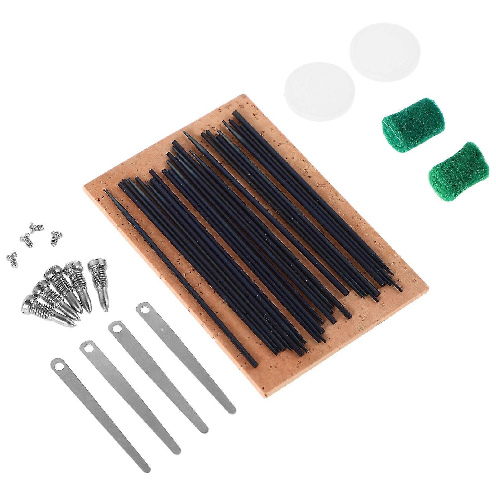 Saxophone Repair Kit for Instrument Maintenance 1Sets with Cork Reeds and Spring Hook