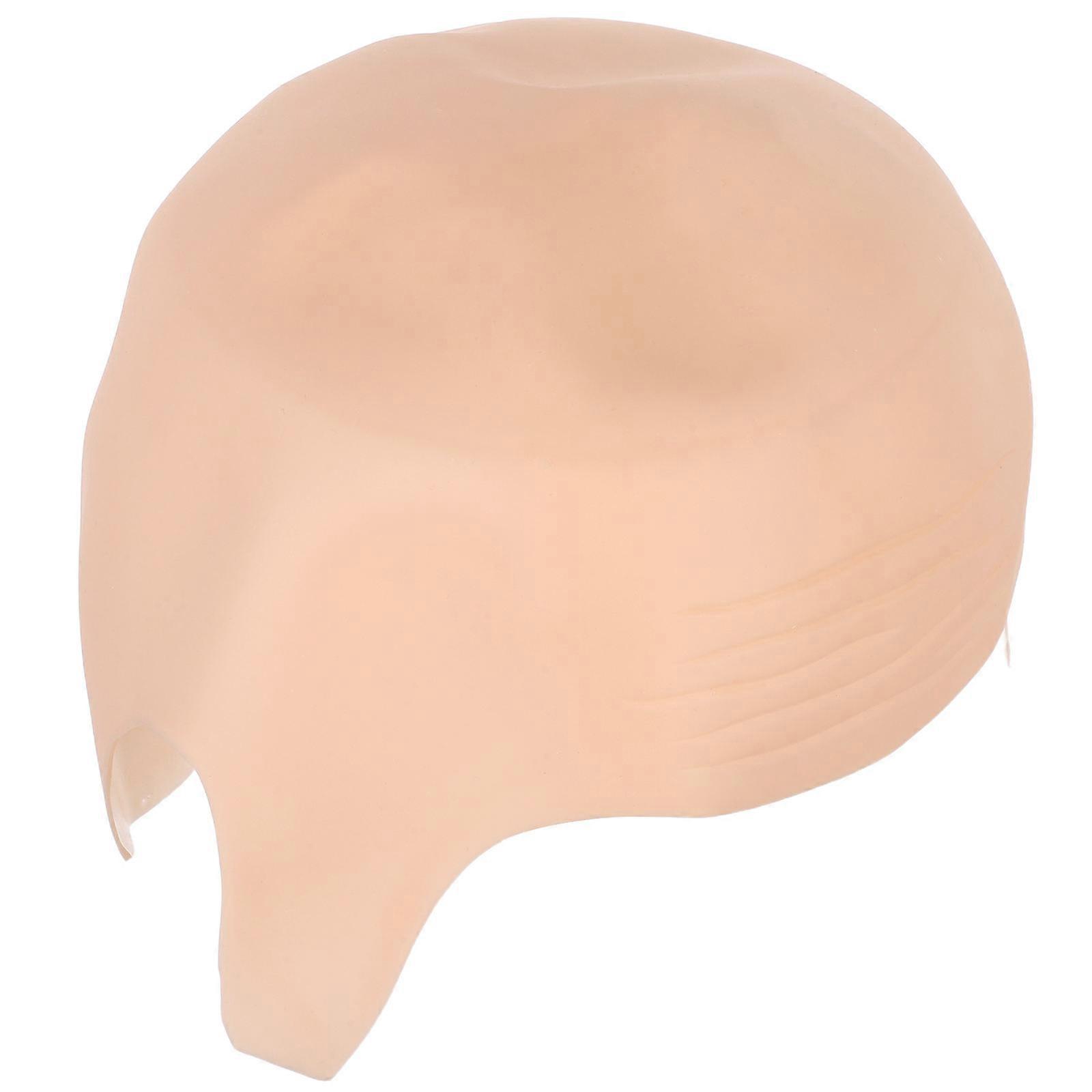 Halloween Stretchable Bald Cap Realistic Rubber Head Cover