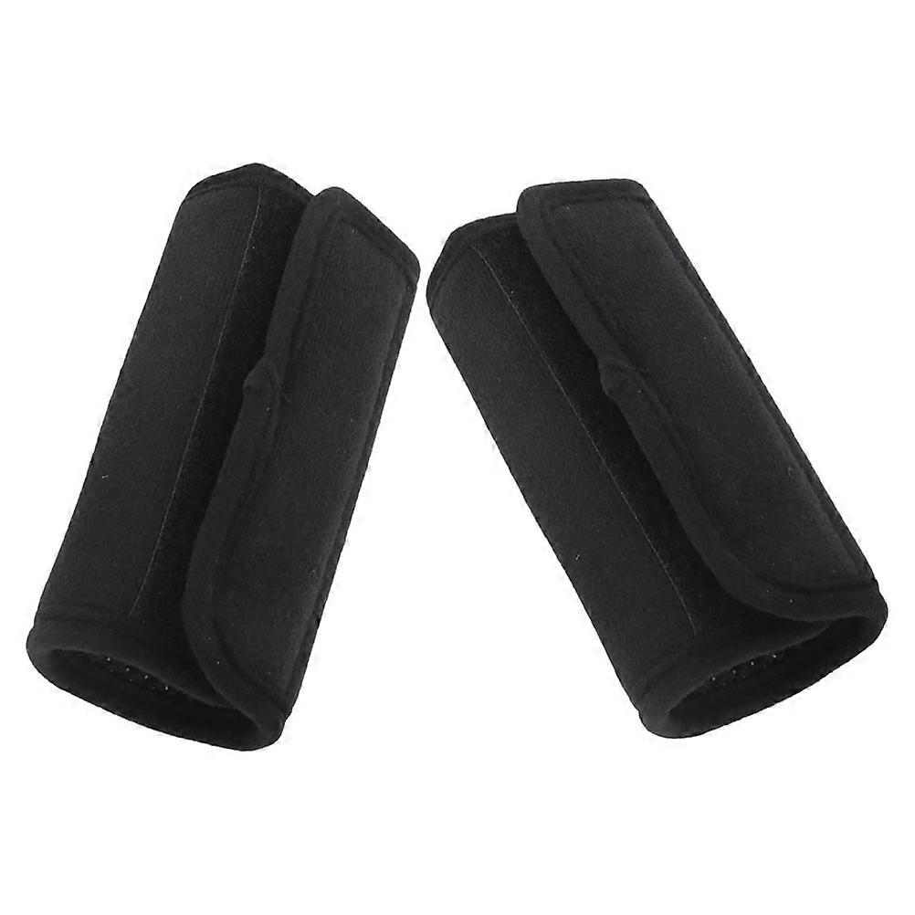 Shock Absorbing Walker Grip Pads Elderly Gripper Covers Black