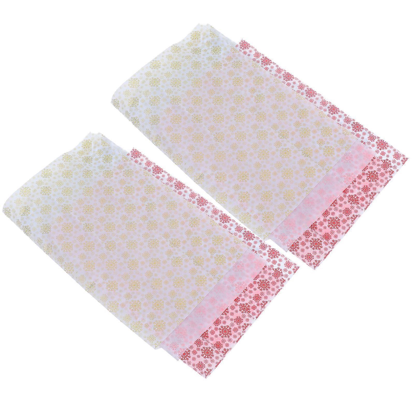 Floral Packing Paper Sheets For DIY Bouquet Gift Box Wrapping Rectangle Shape 30 Sheets For Adults