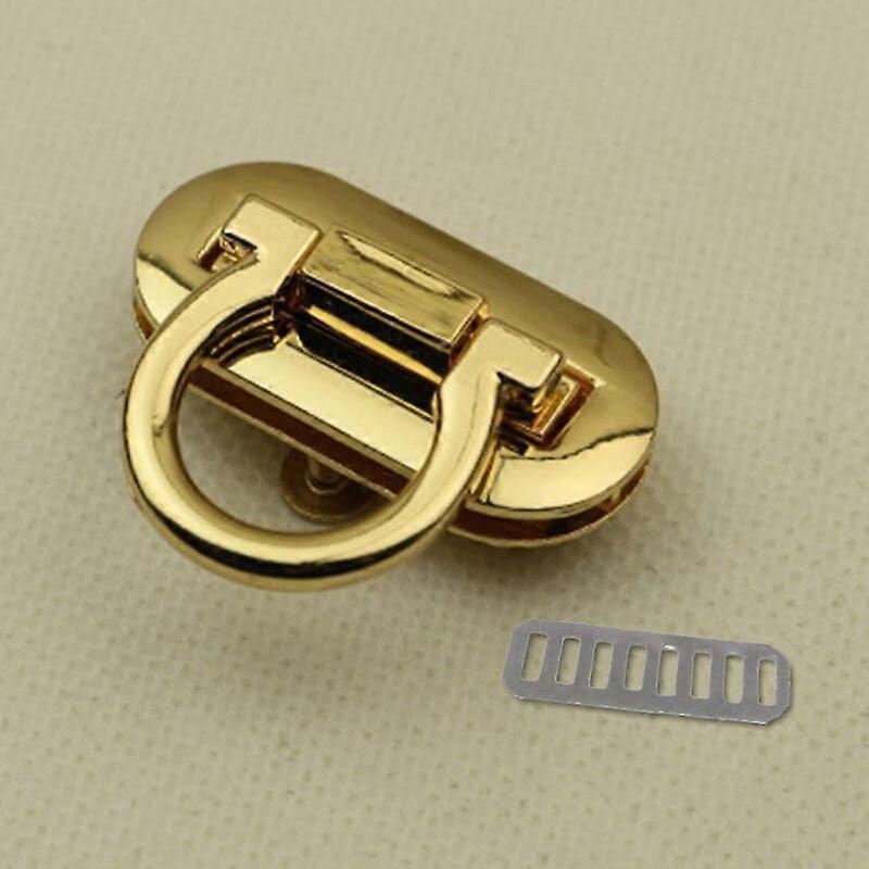 Bag Lock Metal Clasp Turn Lock Twist Locks for DIY Handbag Craft Bag Hardware