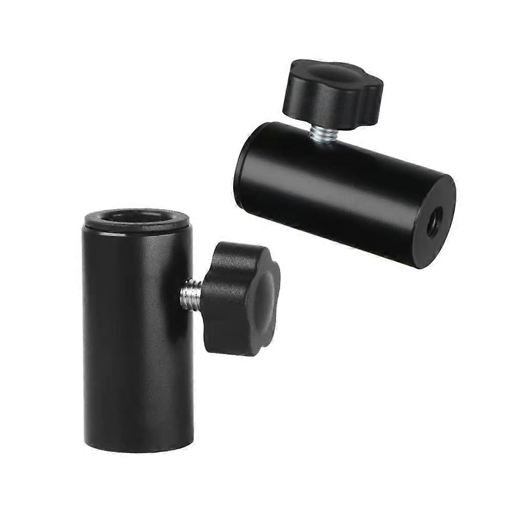 2 Pack Microphone Boom Arm Adapter 1/4 to 3/8 Thread Converter for Light Stand Tripod Mount