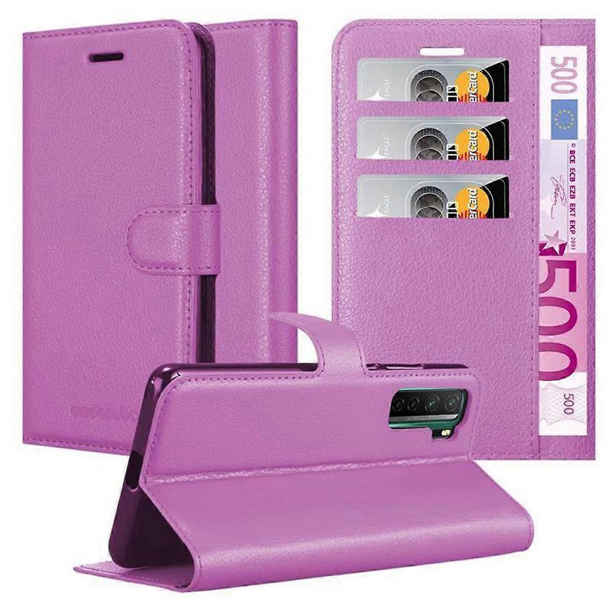 Huawei NOVA 7 SE Case - Protective Case with Card Slots and Stand Function