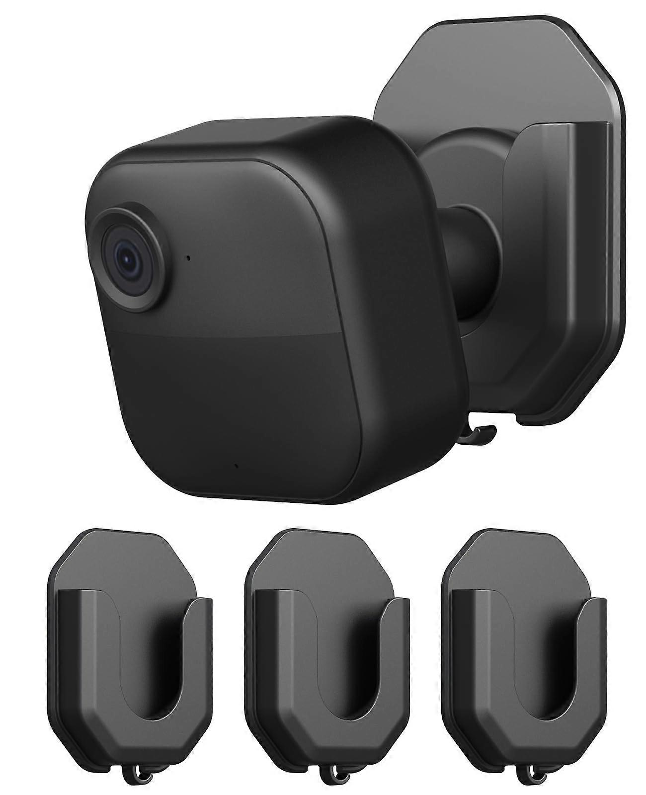 Wall Mount No Drill Adhesive Bracket for Blink Camera Outdoor 4 2K+ Mini Series, 3 Pack