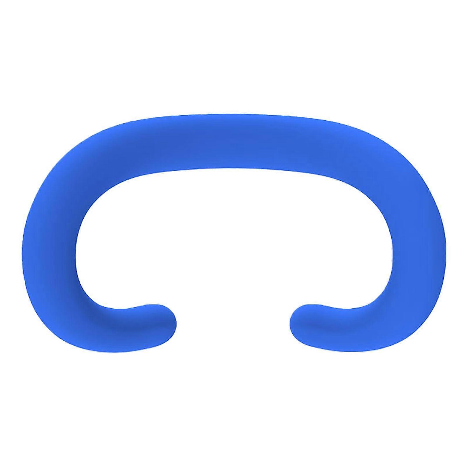 Face Cover For Game Headsets Blue Breathable Headset Cover Lightproof Cushion Protector