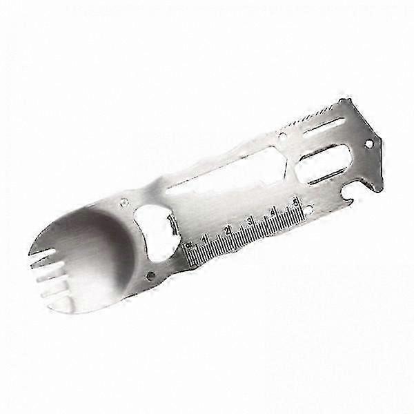 2-Pack Camping Fork Spoon Set, Durable Portable Utensils for Outdoor Activities