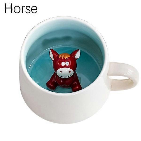 Kaffeetasse, Milchtee-Tasse, Pferd, Pferd