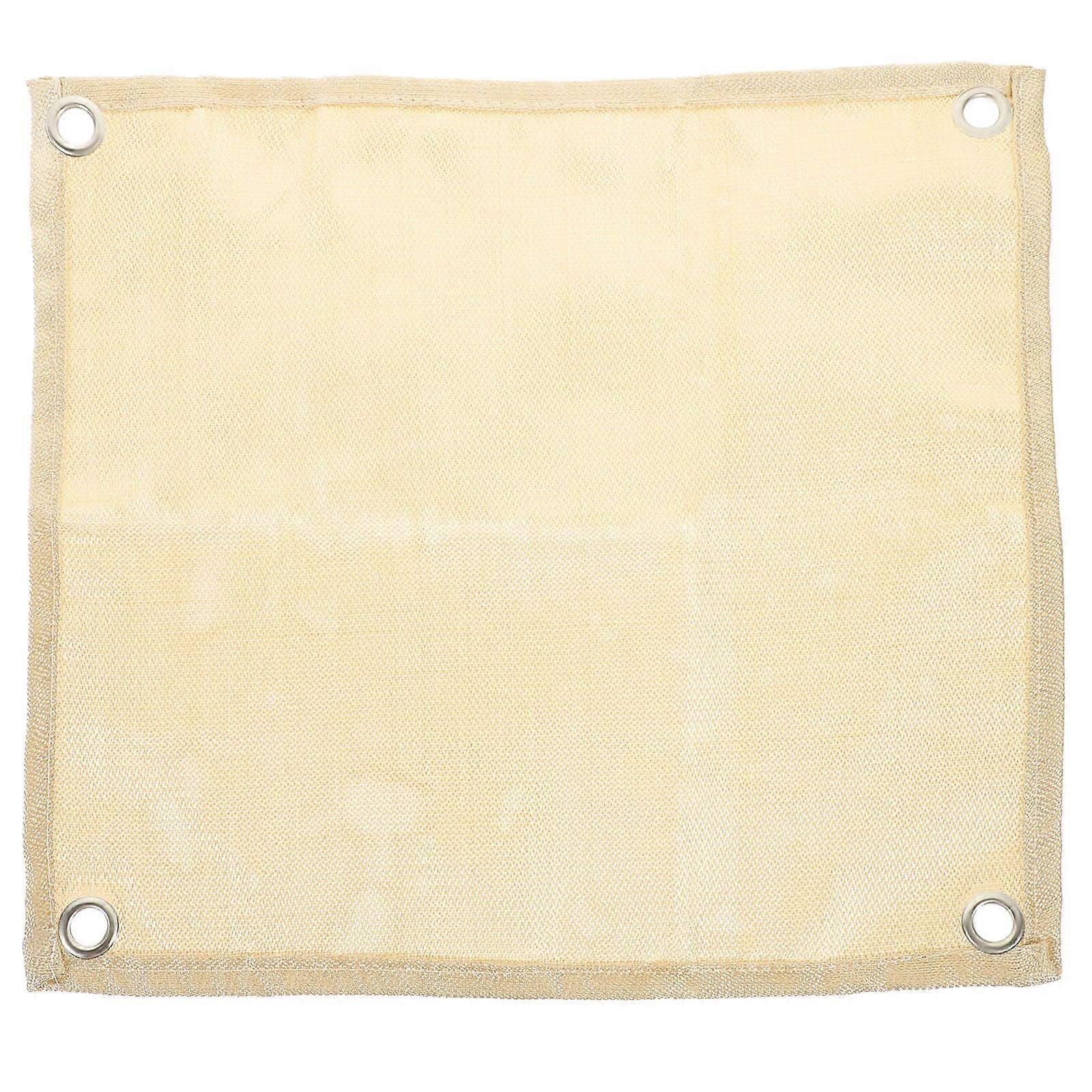 Practical Fire Resistance Blanket for Barbecue Use with 5 White Pieces