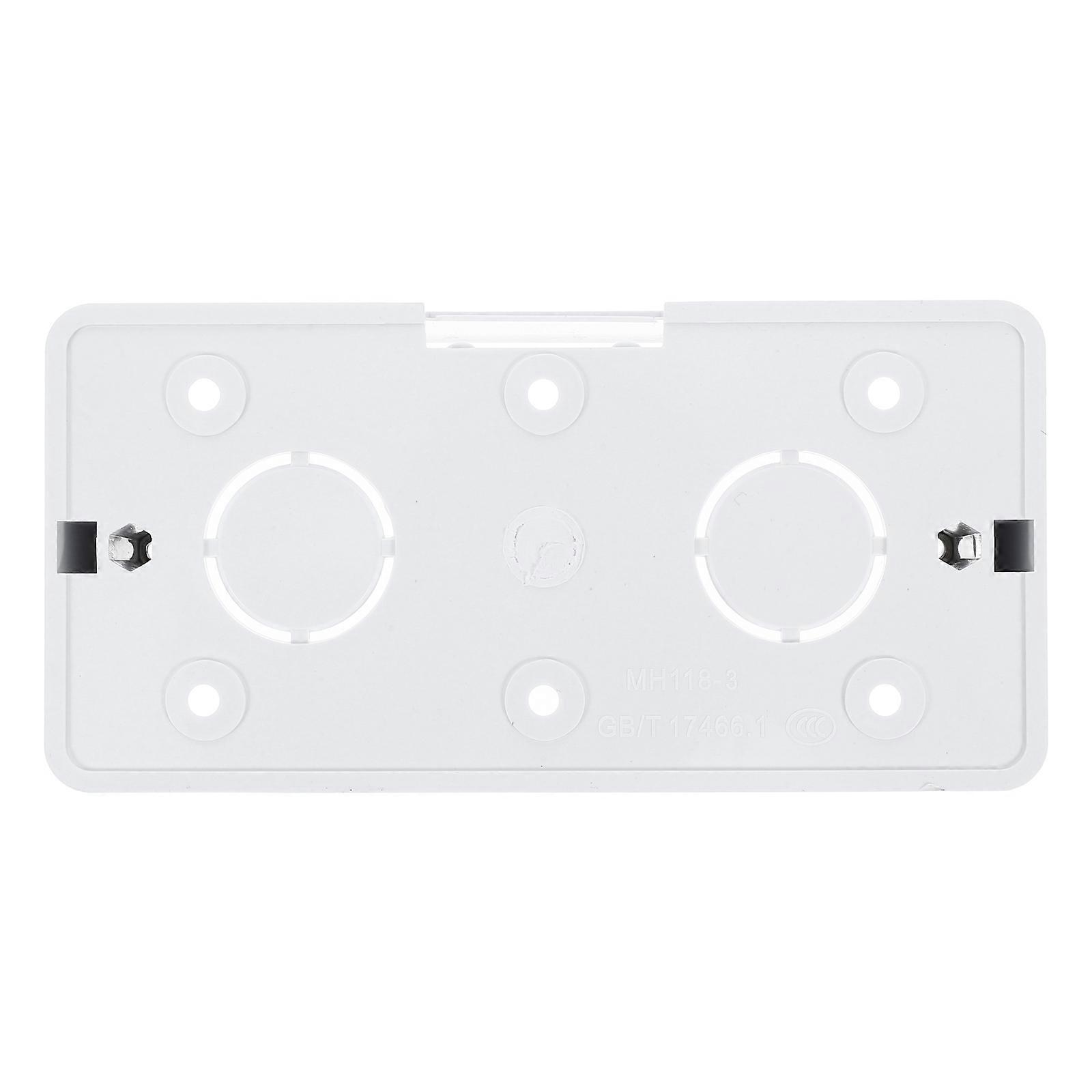Wall Socket Box PVC Electrical Box for Connecting Suitable for Switches