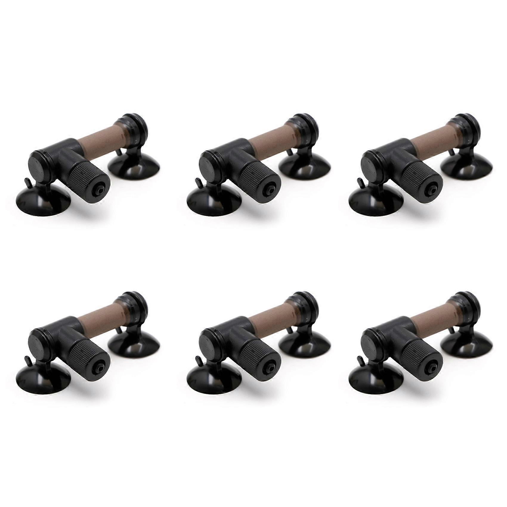 6X Fish Tank Plastic Aquarium CO2 Diffuser Tessellator Atomizer Dual Suction Cup