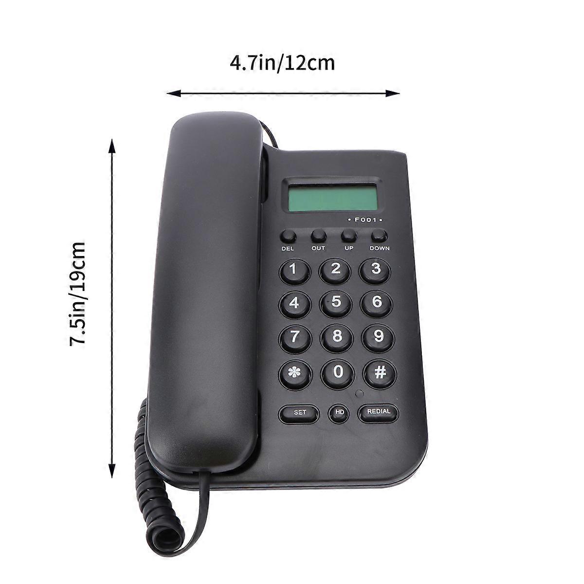 Company Wall Call Foreign Trade Phone for Black PVC Material
