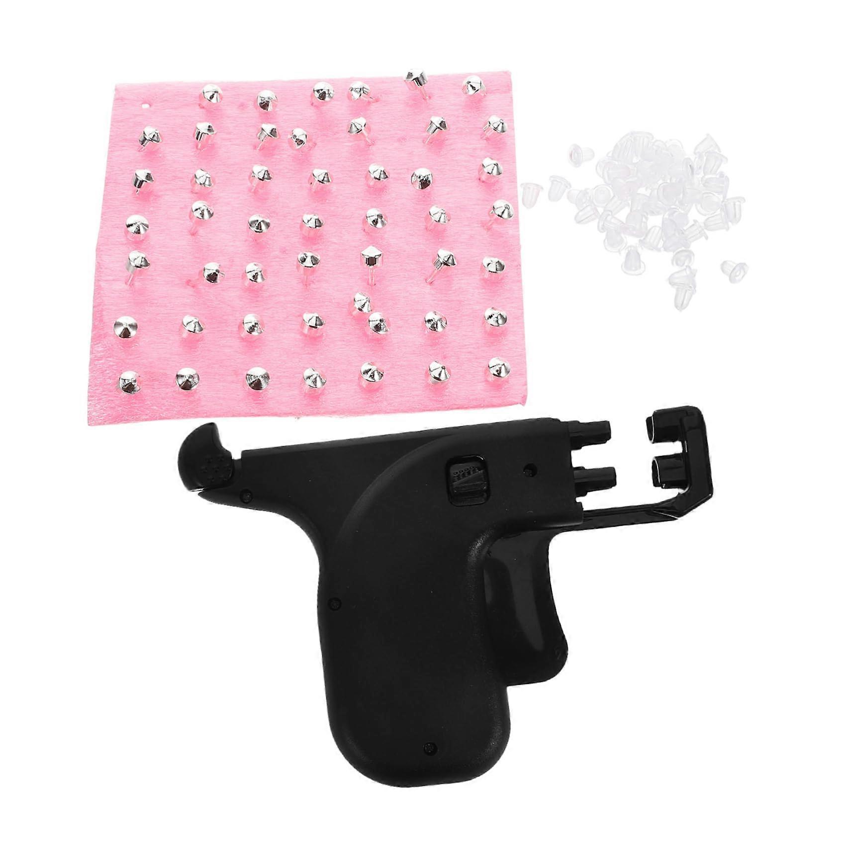 Professional Stainless Steel Ear Piercing Kit with Precision Alignment for Home and Salon Use