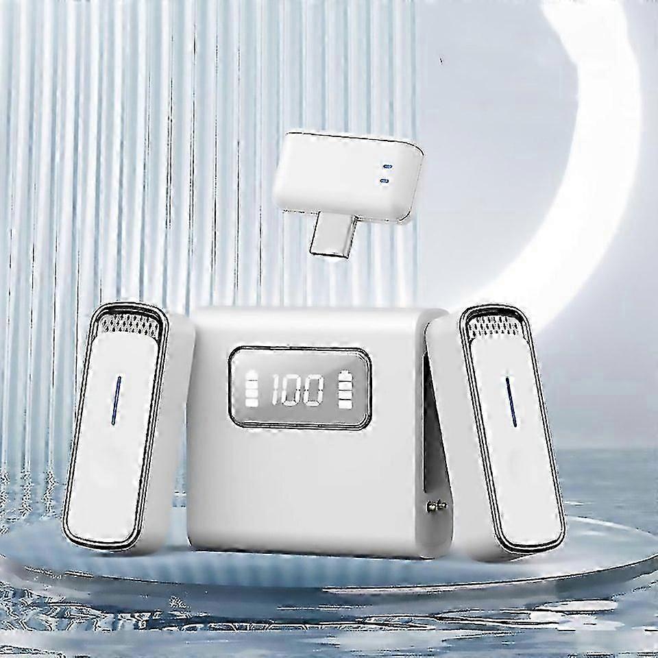 For Sx88 1 Tx 2 Rx Smart Noise Reduction Lavalier Wireless Microphone Easy To Clean And Maintain