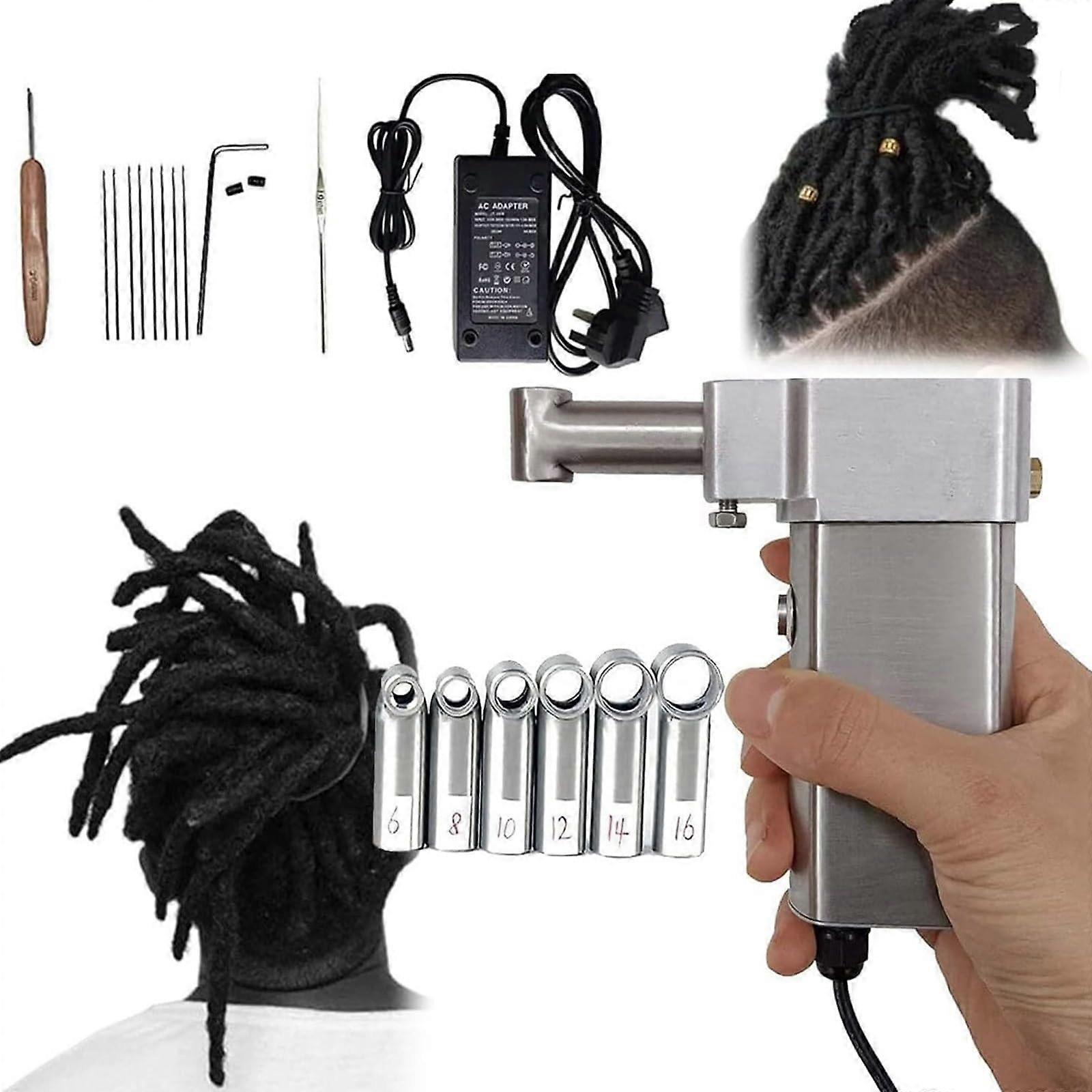 Dreadlocks Machine with Speed Braiding, Easy DIY Hair Extensions and Uniform Tight Braids