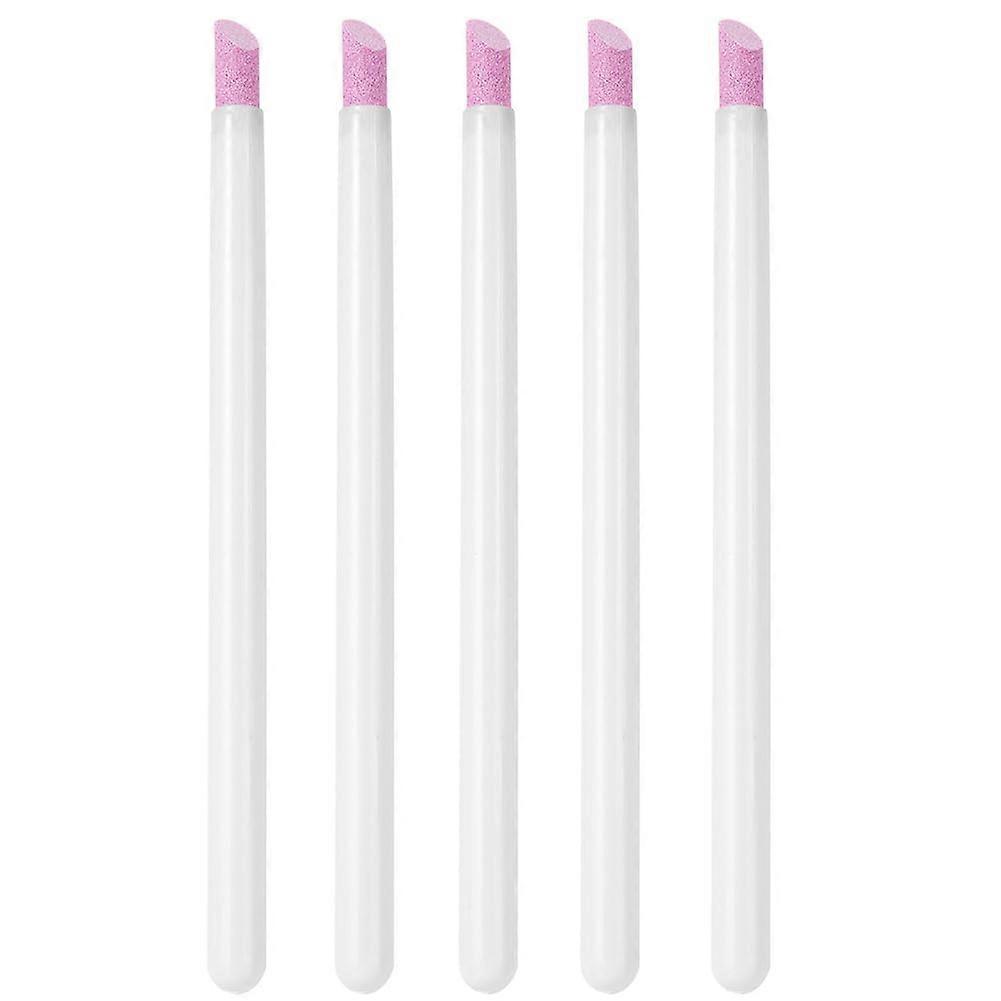 Nail Buffer and Cuticle Remover Set, Pumice Stone Pen, Ergonomic Manicure Pedicure Tools