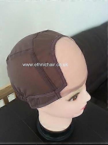 XL Wig Cap Extra Large with Adjustable Straps, Stretchy Weaving and Ventilation Base