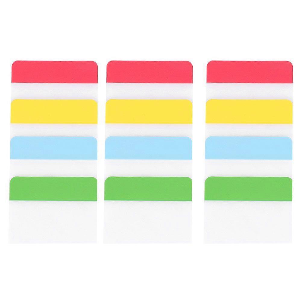 3 Sets Flags Index Tabs Sticky Notes Labels Page Marker Text Highlighter Strips