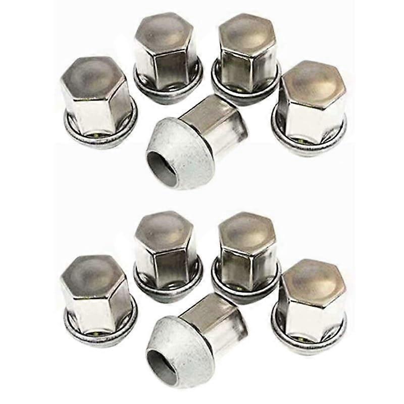 10Pcs Wheel Lug Bolts and Stud Nuts Durable Precise Fit for Freelander 2 Range Rover LR001381