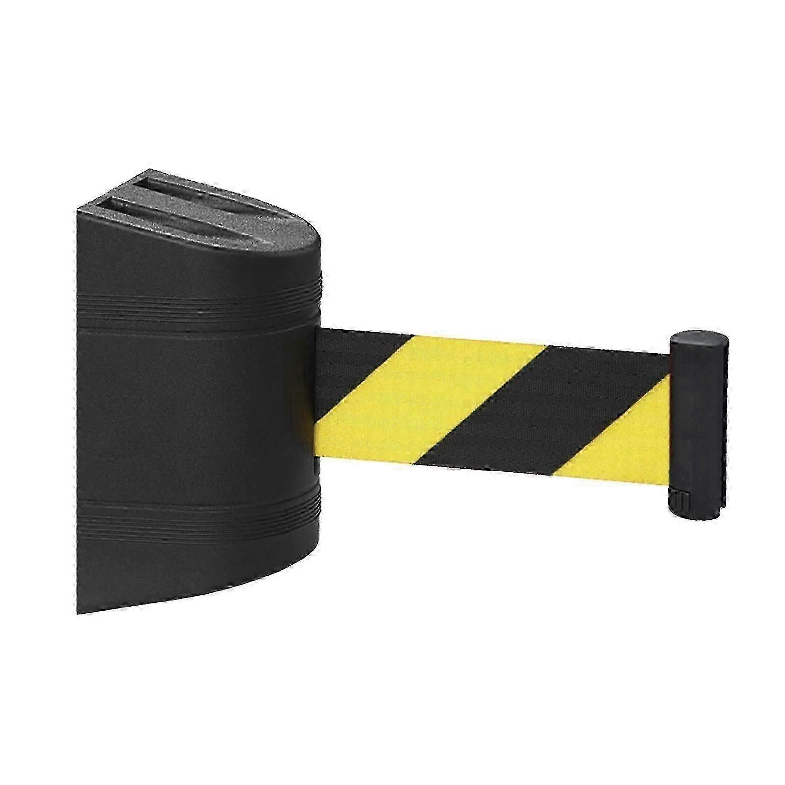 Fixed Wall Mount Retractable Belt Barrier, Retractable Barrier Belt, Automatic