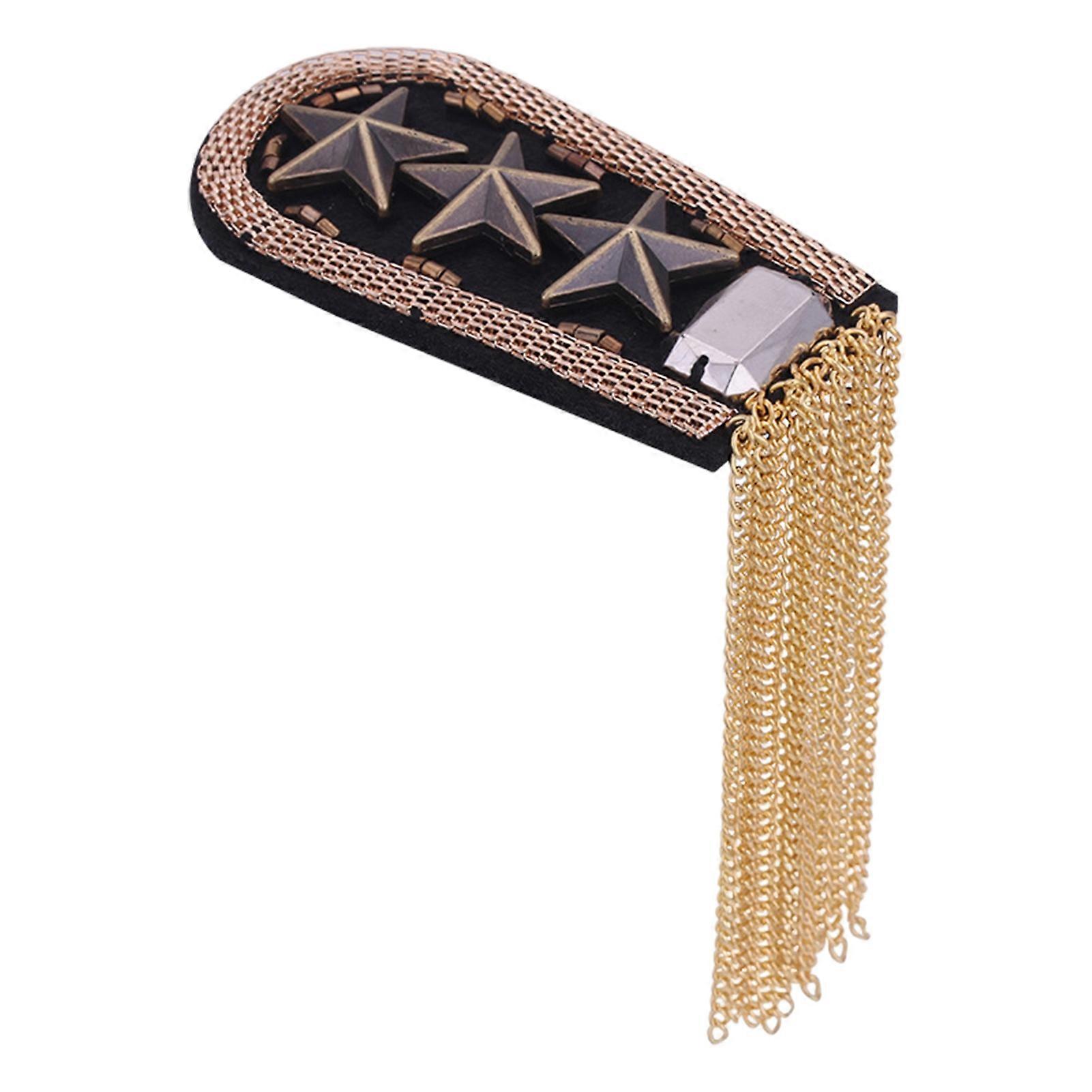 Shoulder Badge Tassel Chain Multifunctional Fine Workmanship Charming Widely Use