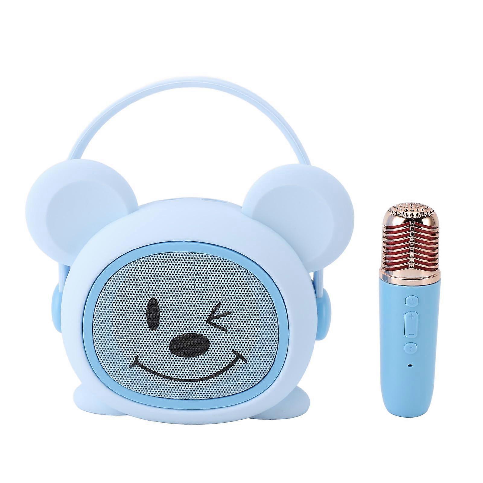 Kids Karaoke Machine with Microphone, AllinOne Bluetooth Speaker, Rechargeable for Children