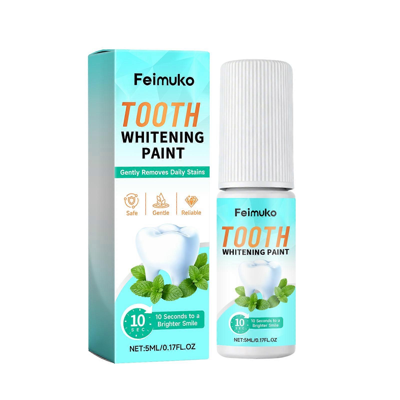 Teeth Cleaning Paint Is Carefully Formulated With Potassium Sorbate And Titanium Dioxide