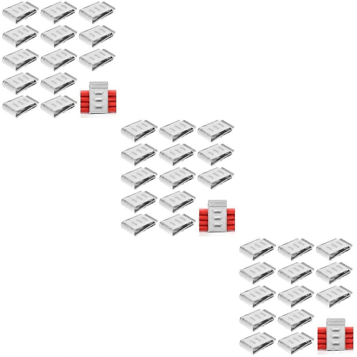 60pcs Solar Panel Cable Clamps for Photovoltaic Wire Management Quick Release PV Installation Clips