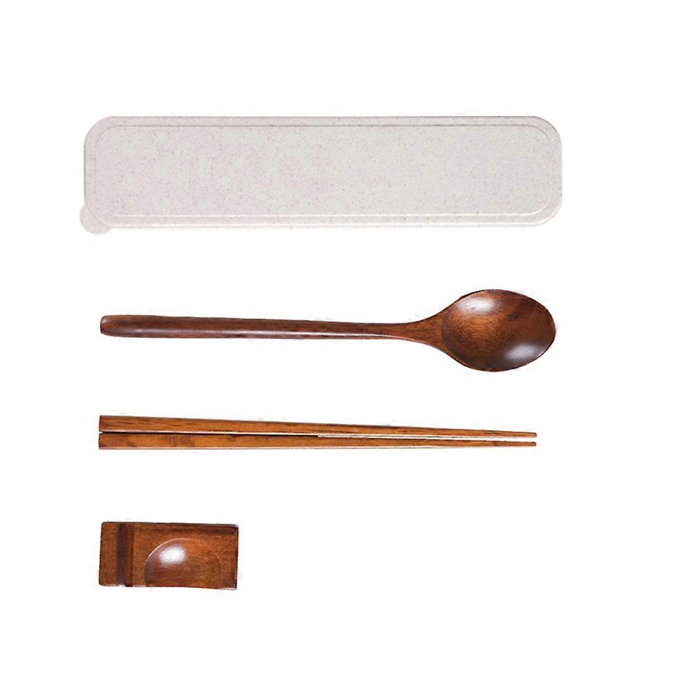 Assorted Color Chopsticks Spoon Chopstick Rest Set for Tableware 4Pcs